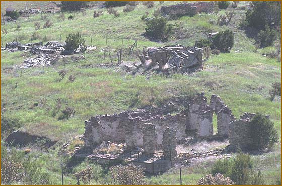 Ruins, Golden New Mexico